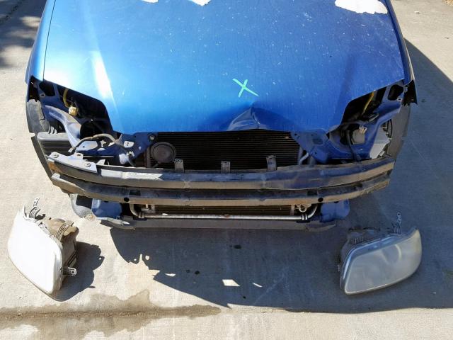 KL1TD66698B255155 - 2008 CHEVROLET AVEO BASE Blau Foto 9