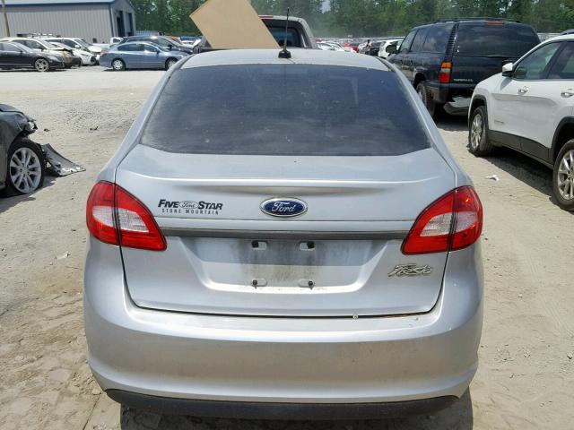 3FADP4AJ1DM203581 - 2013 FORD FIESTA S SILVER photo 9