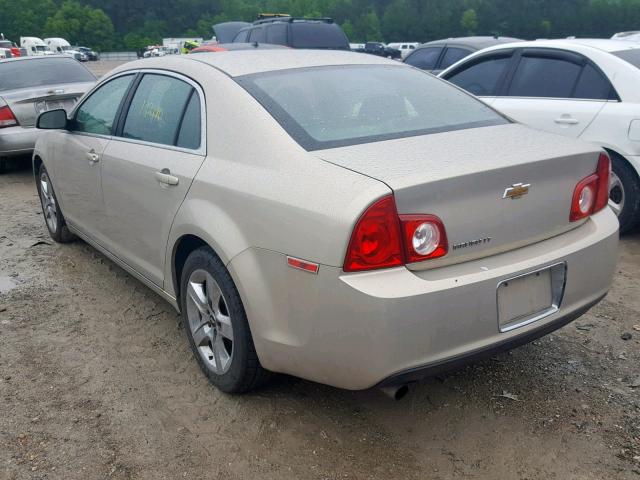 1G1ZC5EB0AF173062 - 2010 CHEVROLET MALIBU 1LT 米色 照片 3