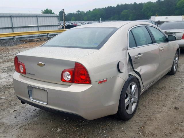 1G1ZC5EB0AF173062 - 2010 CHEVROLET MALIBU 1LT 米色 照片 4