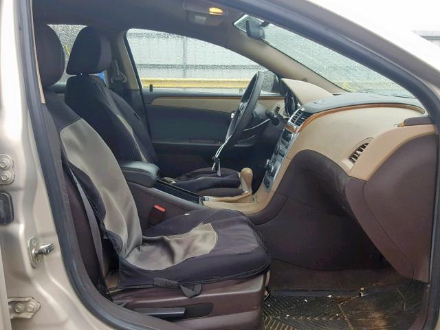 1G1ZC5EB0AF173062 - 2010 CHEVROLET MALIBU 1LT 米色 照片 5