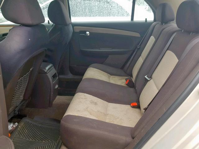 1G1ZC5EB0AF173062 - 2010 CHEVROLET MALIBU 1LT 米色 照片 6