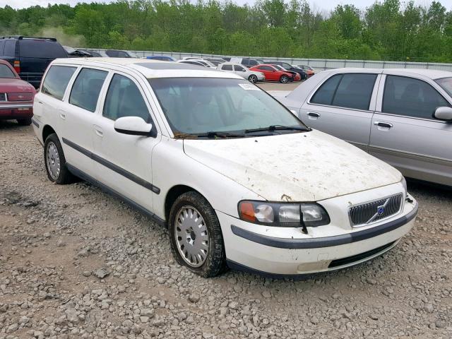 YV1SW61R312079493 - 2001 VOLVO V70 WHITE photo 1