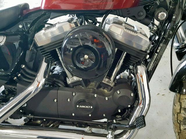 1HD1LC319GC421563 - 2016 HARLEY-DAVIDSON XL1200 FOR RED photo 7
