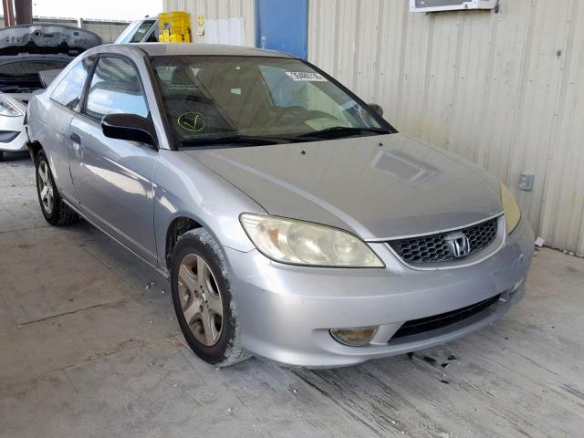 1HGEM22144L040924 - 2004 HONDA CIVIC DX V SILVER photo 1