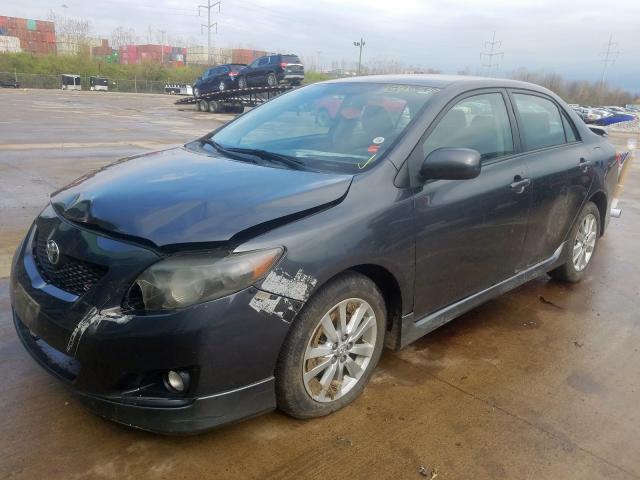 1NXBU4EE4AZ290239 - 2010 TOYOTA COROLLA BASE  photo 2