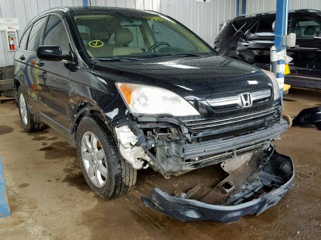 JHLRE48799C023633 - 2009 HONDA CR-V EXL BLACK photo 1