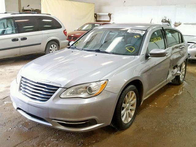 1C3CCBBB1DN738479 - 2013 CHRYSLER 200 TOURIN SILVER photo 2