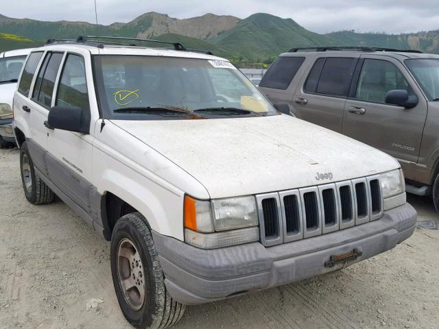 1J4FX58S4VC680137 - 1997 JEEP GRAND CHER WHITE photo 1