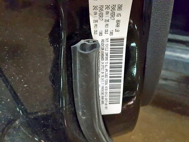 1J8HG48K69C505363 - 2009 JEEP COMMANDER 黑色 照片 10