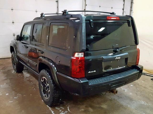 1J8HG48K69C505363 - 2009 JEEP COMMANDER 黑色 照片 3