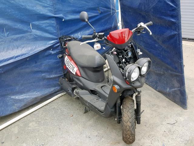 RKRSA43A0JA125800 - 2018 YAMAHA YW50 F BURGUNDY photo 1