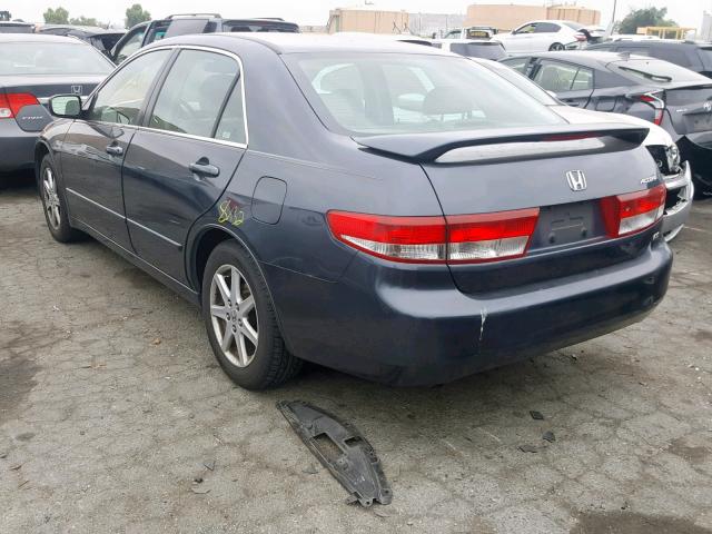 1HGCM66583A092689 - 2003 HONDA ACCORD GRAY photo 3