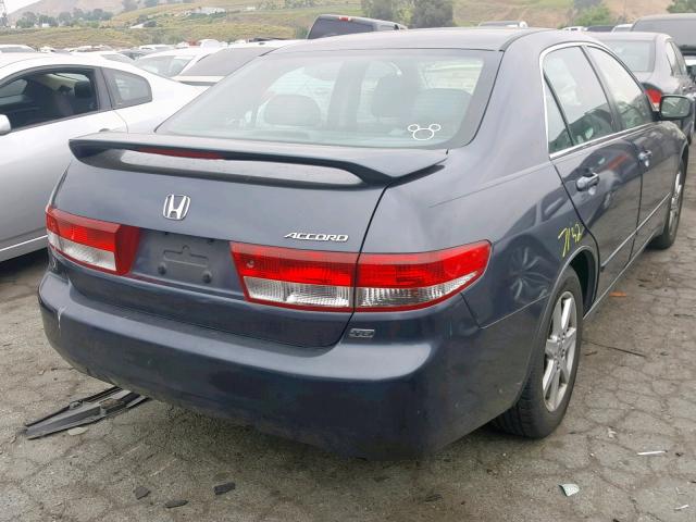 1HGCM66583A092689 - 2003 HONDA ACCORD GRAY photo 4