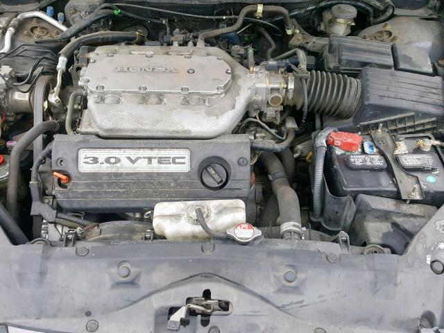 1HGCM66583A092689 - 2003 HONDA ACCORD GRAY photo 7