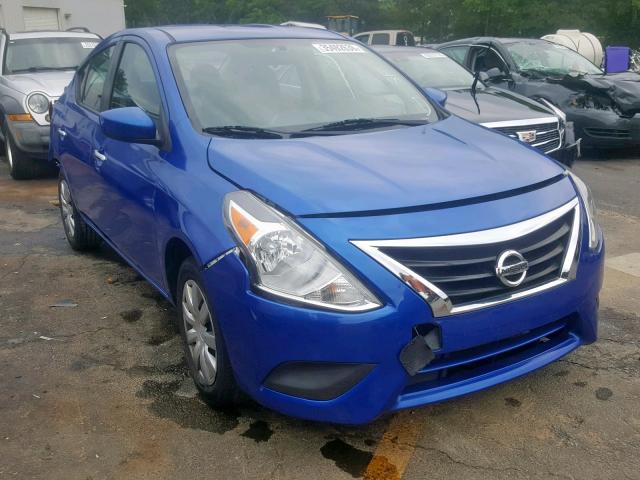 2015 blue nissan versa