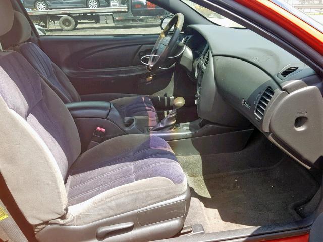 2G1WW12E919335491 - 2001 CHEVROLET MONTE CARL 红色 照片 5