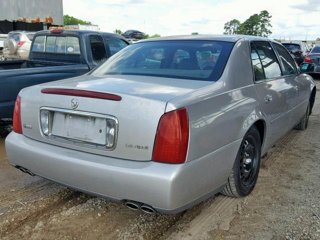 1G6KD54Y84U253787 - 2004 CADILLAC DEVILLE SILVER photo 4