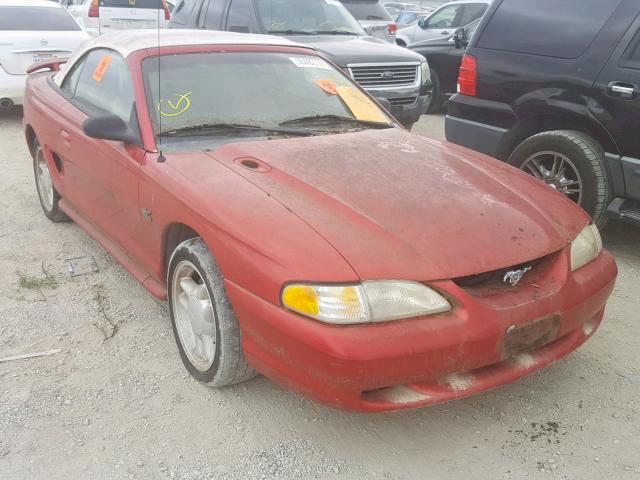 1FALP45T9RF161336 - 1994 FORD MUSTANG GT RED photo 1