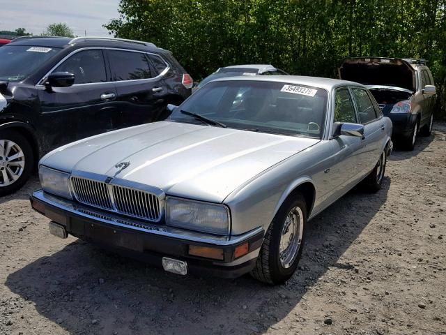 SAJHY1748MC639159 - 1991 JAGUAR XJ6 SOVERE SILVER photo 2