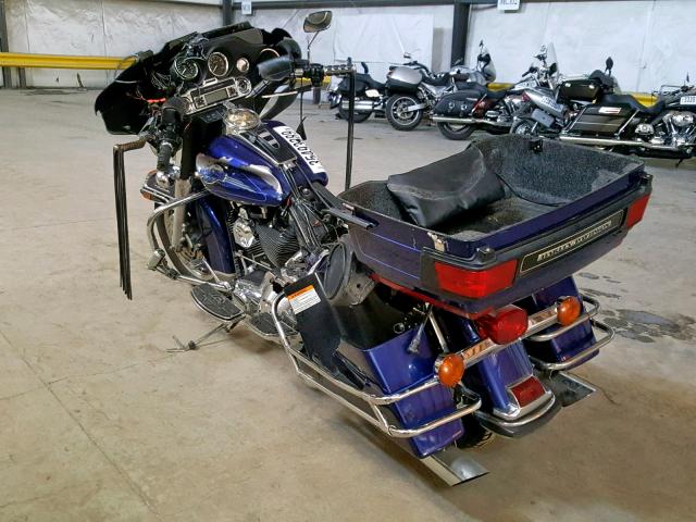 1HD1FCW196Y600903 - 2006 HARLEY-DAVIDSON FLHTCUI BLUE photo 3