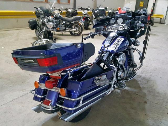 1HD1FCW196Y600903 - 2006 HARLEY-DAVIDSON FLHTCUI BLUE photo 4