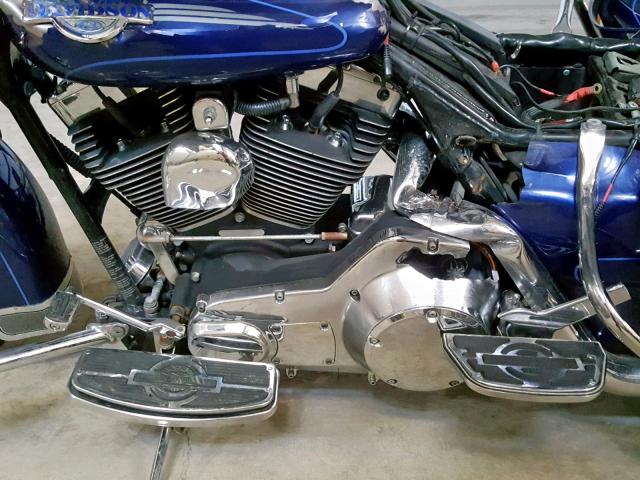 1HD1FCW196Y600903 - 2006 HARLEY-DAVIDSON FLHTCUI BLUE photo 7