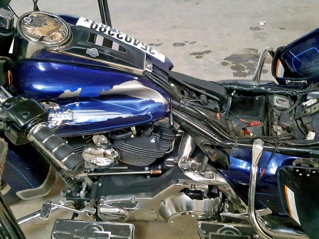 1HD1FCW196Y600903 - 2006 HARLEY-DAVIDSON FLHTCUI BLUE photo 9