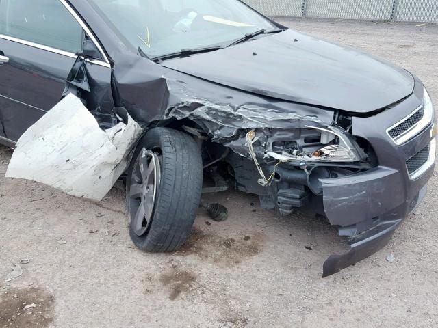 1G1ZC5E08CF260354 - 2012 CHEVROLET MALIBU 1LT GRAY photo 9