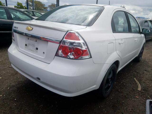 KL1TD5DE0AB097606 - 2010 CHEVROLET AVEO LS  photo 4