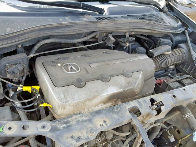 2HNYD18726H524344 - 2006 ACURA MDX TOURIN BLUE photo 7