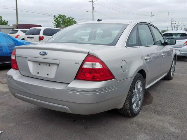 1FAHP24167G136640 - 2007 FORD FIVE HUNDR SILVER photo 4