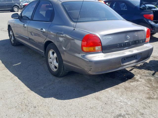 KMHWF25S51A401940 - 2001 HYUNDAI SONATA GL GRAY photo 3