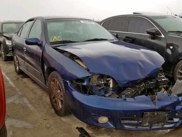 1G1JH52F527329727 - 2002 CHEVROLET CAVALIER L BLUE photo 1