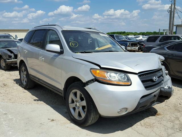 5NMSH13E18H131531 - 2008 HYUNDAI SANTA FE S SILVER photo 1