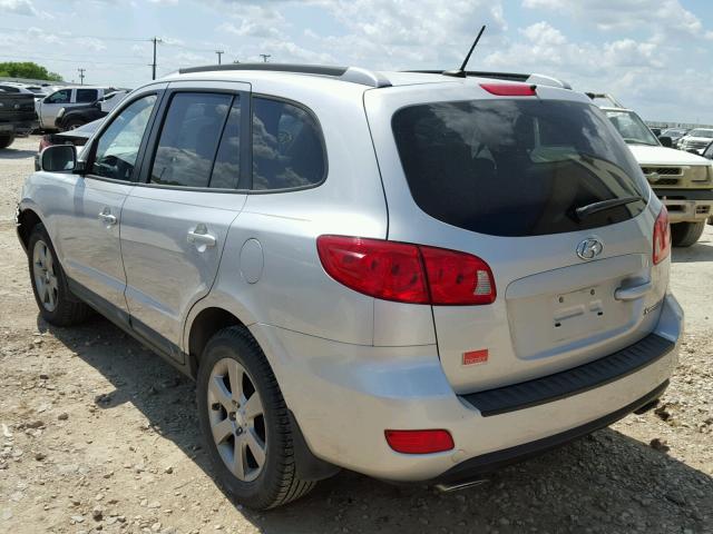 5NMSH13E18H131531 - 2008 HYUNDAI SANTA FE S SILVER photo 3