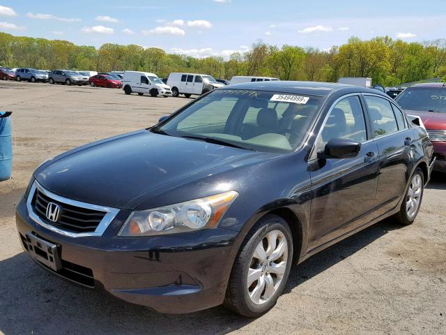 1HGCP26898A164131 - 2008 HONDA ACCORD EXL BLACK photo 2