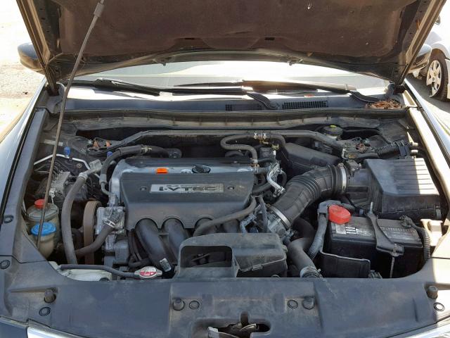 1HGCP26898A164131 - 2008 HONDA ACCORD EXL BLACK photo 7