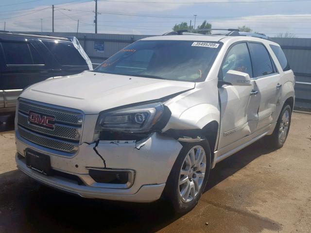 1GKKVTKD8FJ316331 - 2015 GMC ACADIA DEN WHITE photo 2