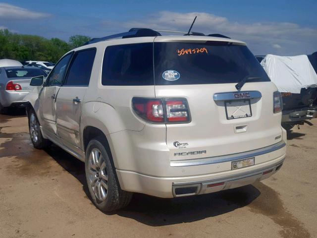 1GKKVTKD8FJ316331 - 2015 GMC ACADIA DEN WHITE photo 3