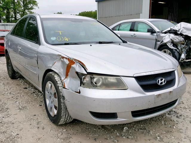 KMHET46C06A083854 - 2006 HYUNDAI SONATA GL SILVER photo 1