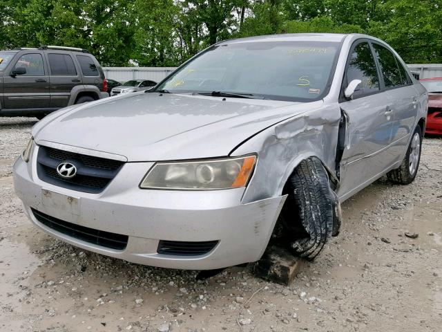 KMHET46C06A083854 - 2006 HYUNDAI SONATA GL SILVER photo 2