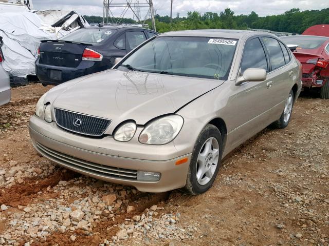 JT8BD68S0X0060326 - 1999 LEXUS GS 300 TAN photo 2