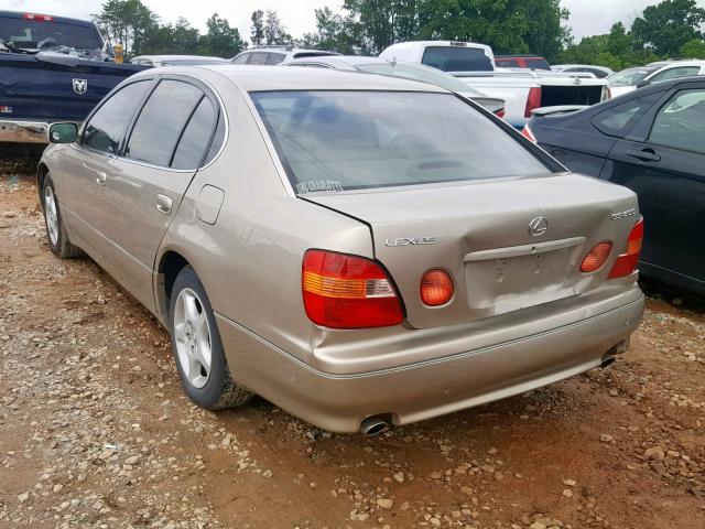 JT8BD68S0X0060326 - 1999 LEXUS GS 300 TAN photo 3