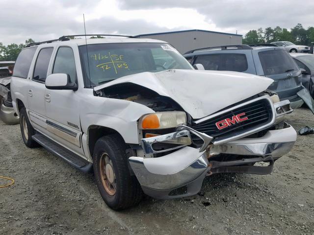 1GKFK16T11J203197 - 2001 GMC YUKON XL K WHITE photo 1