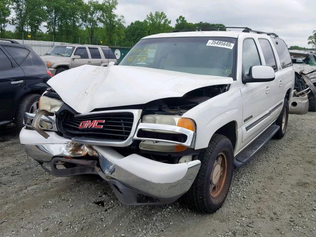 1GKFK16T11J203197 - 2001 GMC YUKON XL K WHITE photo 2