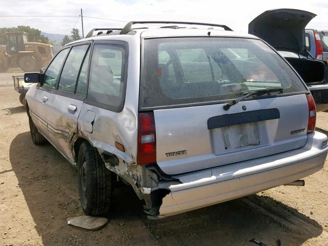 3MASM15J1SR608357 - 1995 MERCURY TRACER BAS SILVER photo 3