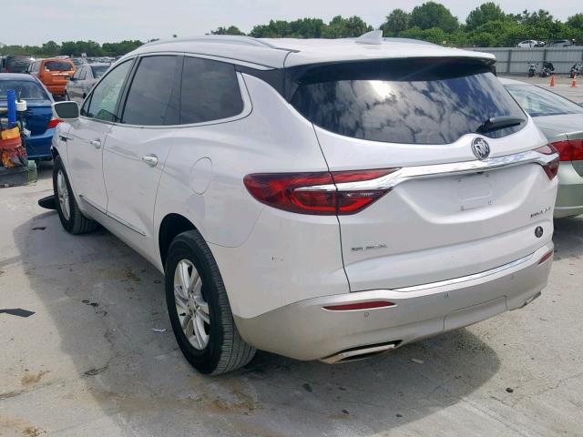 5GAERBKW8JJ204518 - 2018 BUICK ENCLAVE ES WHITE photo 3