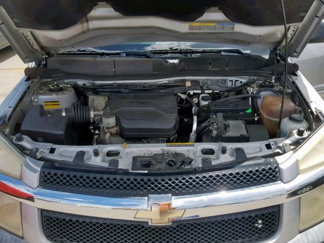 2CNDL23F756110719 - 2005 CHEVROLET EQUINOX LS SILVER photo 7