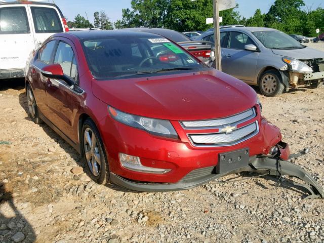 1G1RA6E47CU107927 - 2012 CHEVROLET VOLT RED photo 1